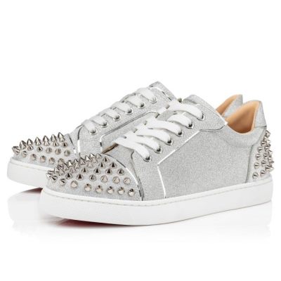Zapatillas Vieira 2 Christian Louboutin Mujer - Plateados - 1215157H380